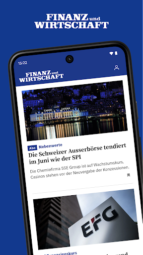 Android application Finanz und Wirtschaft News screenshort