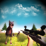Wild Zombie Dog Survival - City Sniper Gun Shooter icon