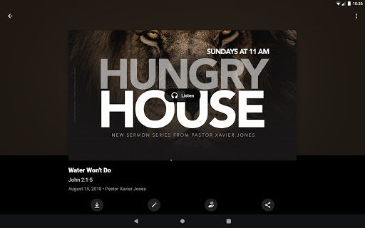 Screenshot of Transformation Church Miami