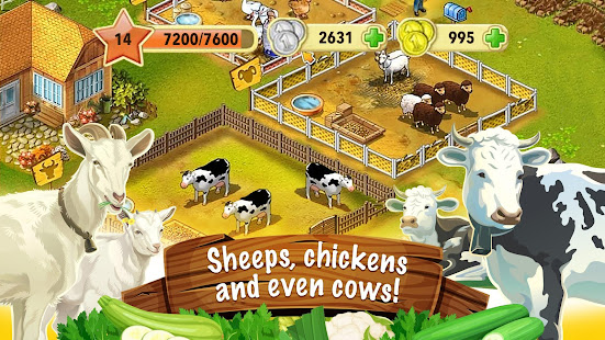 Jane's Farm: เกมทำฟาร์ม - สร้างหมู่บ้านของคุณ