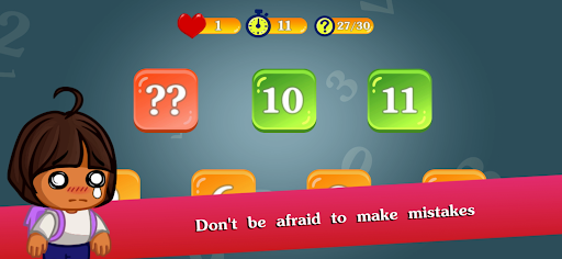 Learning to count numbers 123