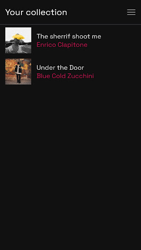 Android application LIR MUSIC screenshort