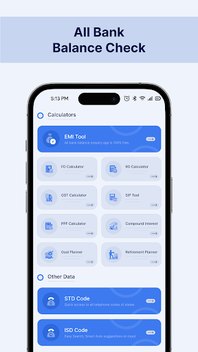All Bank Balance Check Screen 3