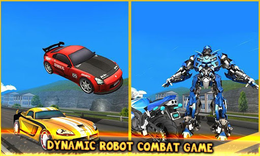Moto Robot Fight Futuristic War Robots Transform
