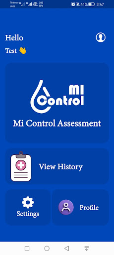 Android application Mi Control screenshort