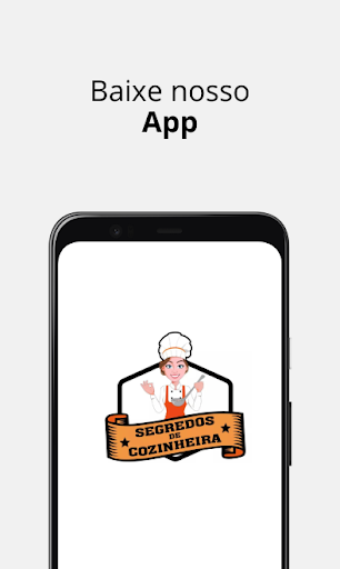 Android application Segredos de Cozinheira screenshort
