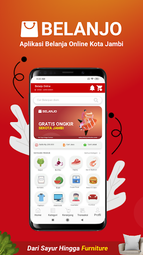Android application Belanjo screenshort