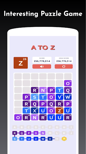 A To Z - Get to the Z tile! Screen 3