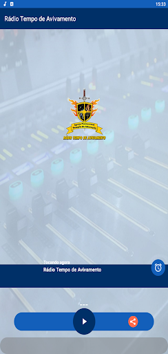 Android application Rádio Tempo de Avivamento screenshort