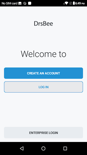 Android application DrsBee screenshort