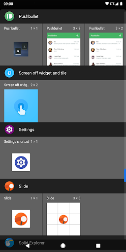 Screen off widget Screen 2