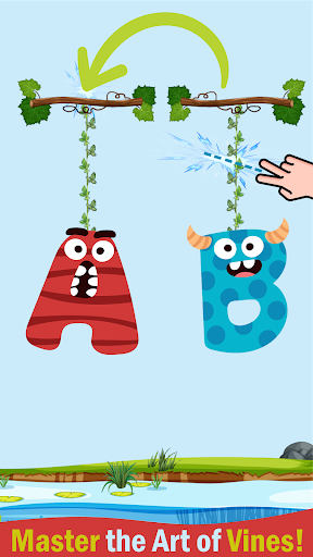 Cut the Vine- Rope Puzzle- abc Screen 2