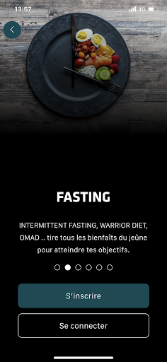 Android application FASTING FIT screenshort