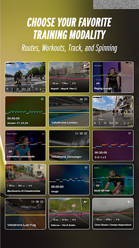 Screenshot of BKOOL Cycling: indoor training