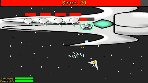 Android application Asteroid Annihilation screenshort