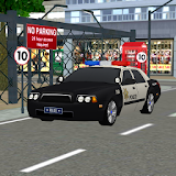 liberty police auto road sim icon