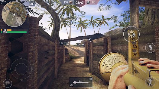 Jogo de Guerra e Tiro Fps Para Celular World War 2 Battle Combat