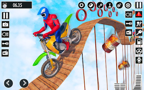 Superhero Bike Stunt Game 3D