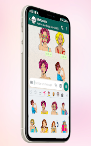Imágen 22 Wasticker sexuales mujeres hot android