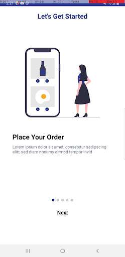 Android application Brrring screenshort