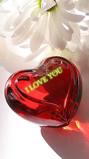 Android application beautiful phrases of love screenshort