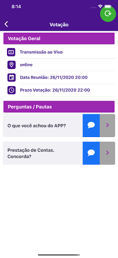 Vote Condomínio Screen 3