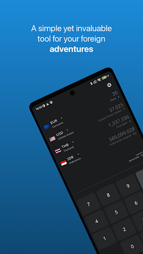 Android application Currency Converter screenshort
