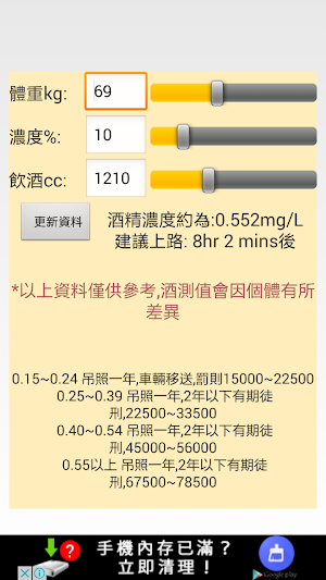 酒測app