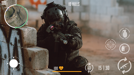 Android application Real Commando Secret Mission 2 screenshort