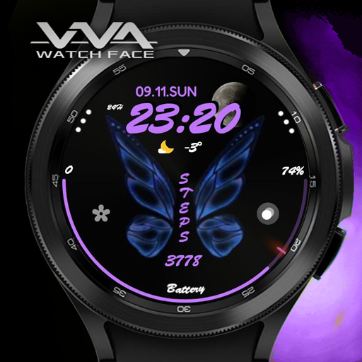 VVA08 Butterfly Watchface