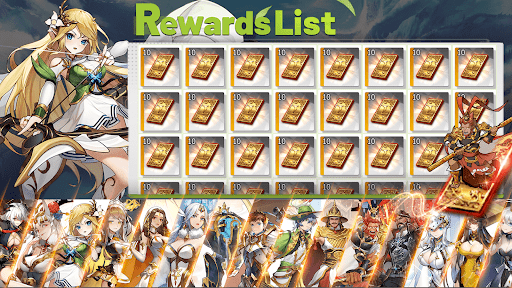 Android application Eternal Heroes : 1088 Draw screenshort