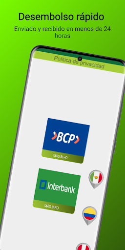 Captura de pantalla de prestamos personales en linea