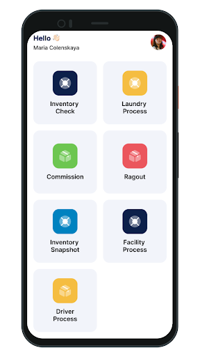 Laundris Management Screen 3