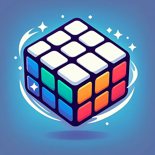 Slide Master : Rubik’s cube 2D Logo
