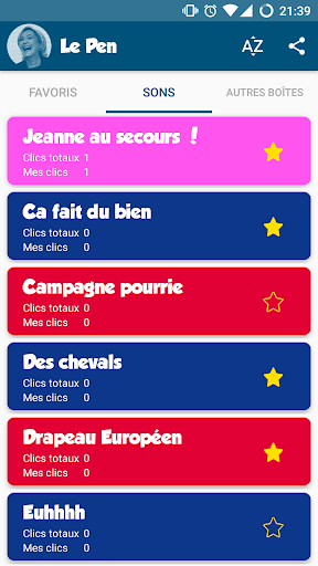 Anteprima dell'app