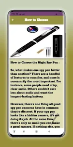 Hidden Pen Camera Guide