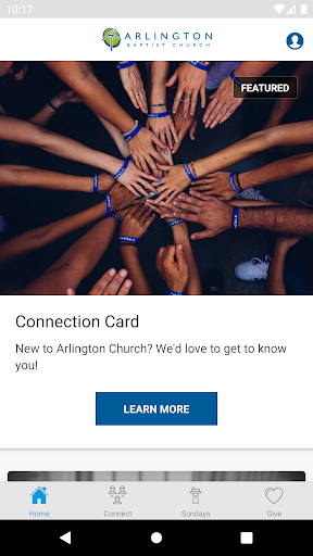 Android application Arlington Church screenshort