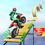 Cover Image of Télécharger Tricky MotorBike: Bike Game  APK