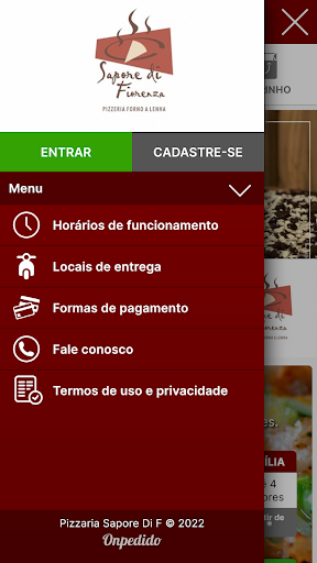 Android application Sapore Di Fiorenza screenshort