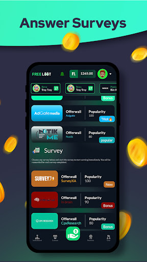 FreeLoot - Earn Easy Cash Screenshot 4 - AppWisp.com