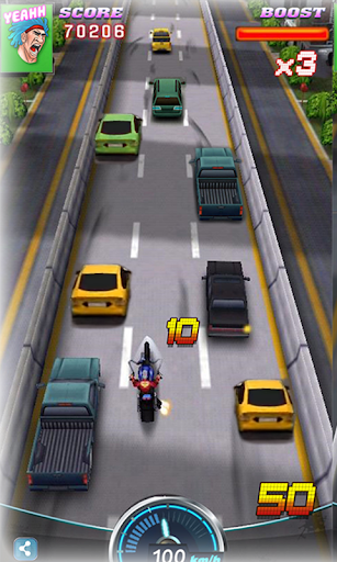 Moto racing -  Traffic race 3D screenshots 5