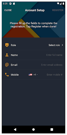 ClockWork Delivery Screen 2