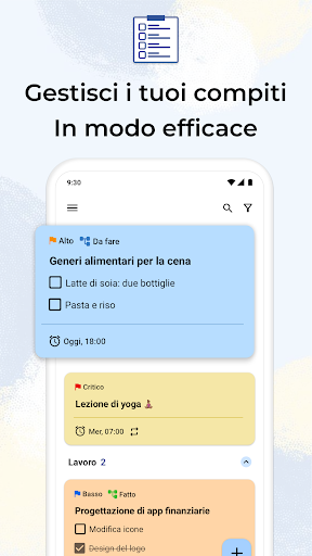 Anteprima dell'app