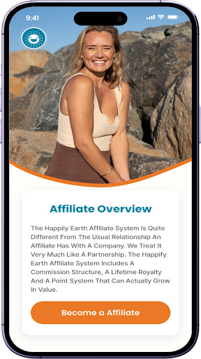 Android application happify earth screenshort