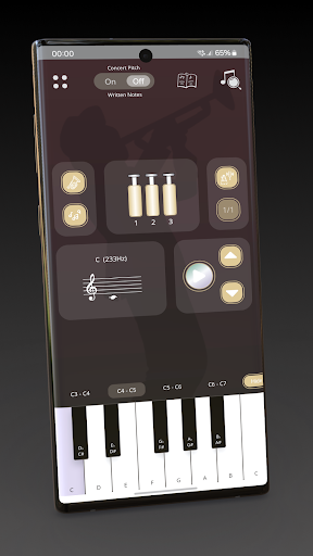 Android application Trumpet Fingering Chart screenshort