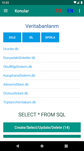 SQL Veritabanı Sorgulama Dili Screenshot 1 - AppWisp.com