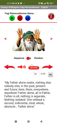 Android application Yogi Ramsuratkumar Sparks -Eng screenshort