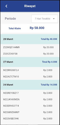 TOP1 Rejeki Screen 2
