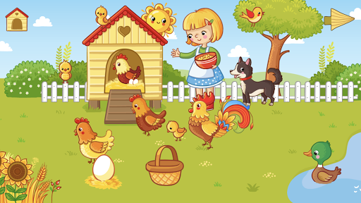 Screenshot of Funny Farm for toddlers kids!
