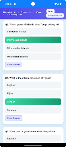 Tonga Quiz Offline